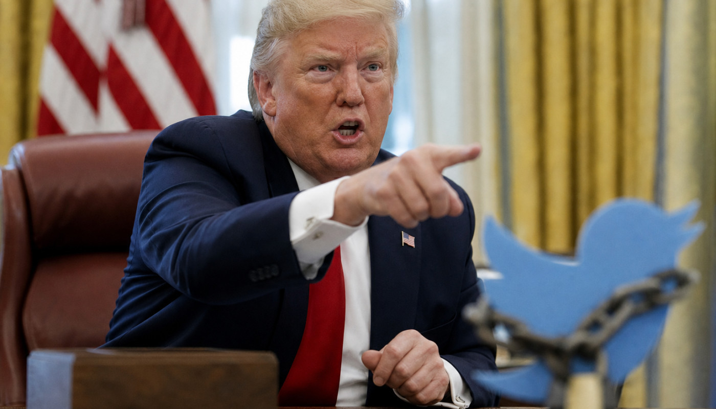 Donald Trump exige la fermeture des réseaux sociaux comme Twitter